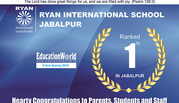 Ranked 1st in Jabalpur - 2019