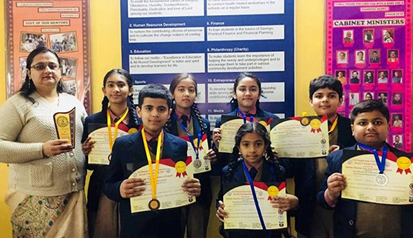 Ryanite Ludhiana Boys ace Mathematics and Science Olympiad Exams; Receive Gold Medal Honours - Ryan International School, Dugri