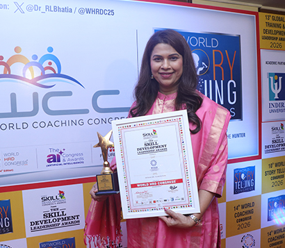 Dr. Snehal Pinto Honoured at 34th World HRD Congress 2026
