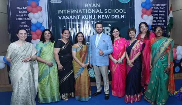 Ryan International School Vasant Kunj, New Delhi is the WINNER of the World's Best School Prize for Environmental Action