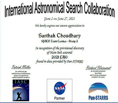 All-India Asteroid Search Campaign