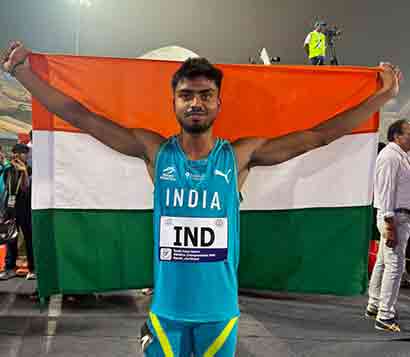 Alumnus Jasjit Singh Dhillon Shines on National & International Tracks