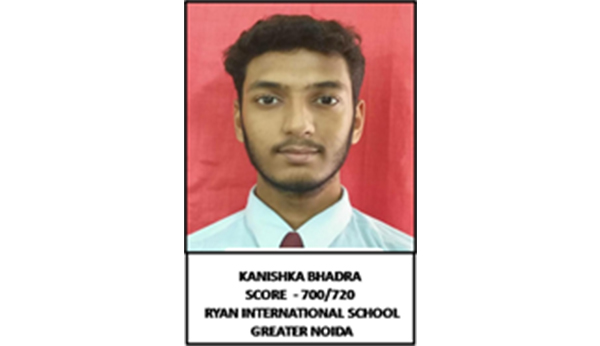 7th NEET Results Kanishhka Bhadra