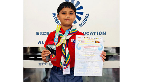 Karate Achievement – Mst. Sajan J Amin