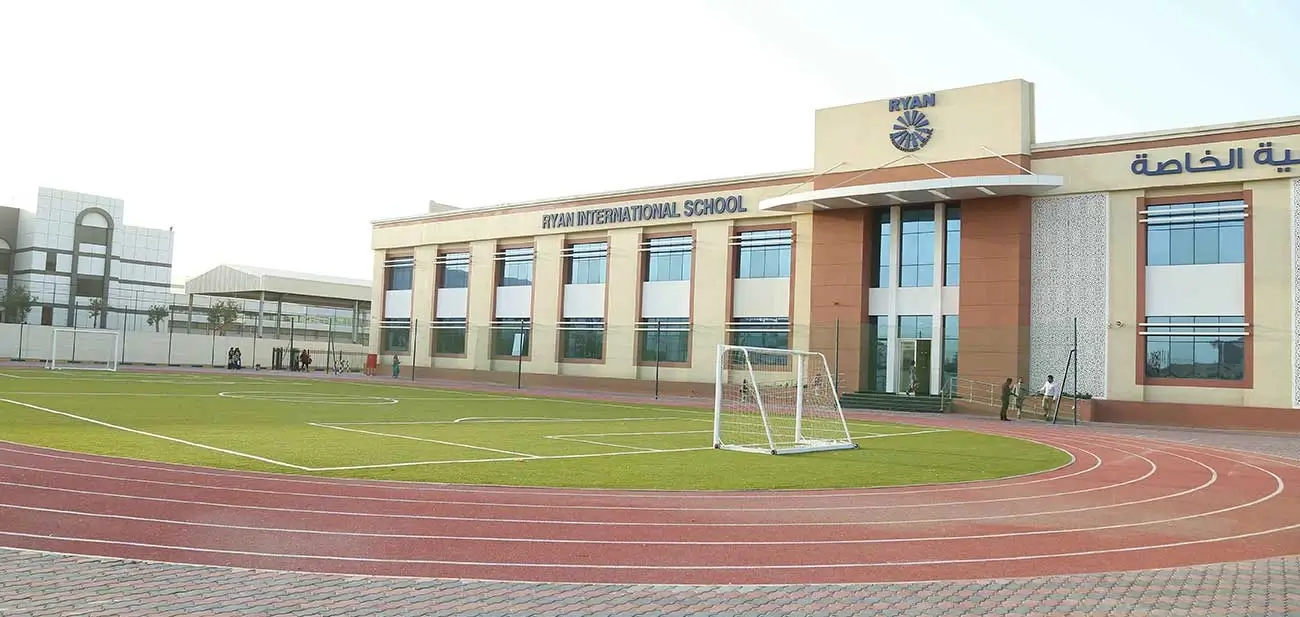 We provide a safe and healthy environment for the student - Ryan International School, Sharjah