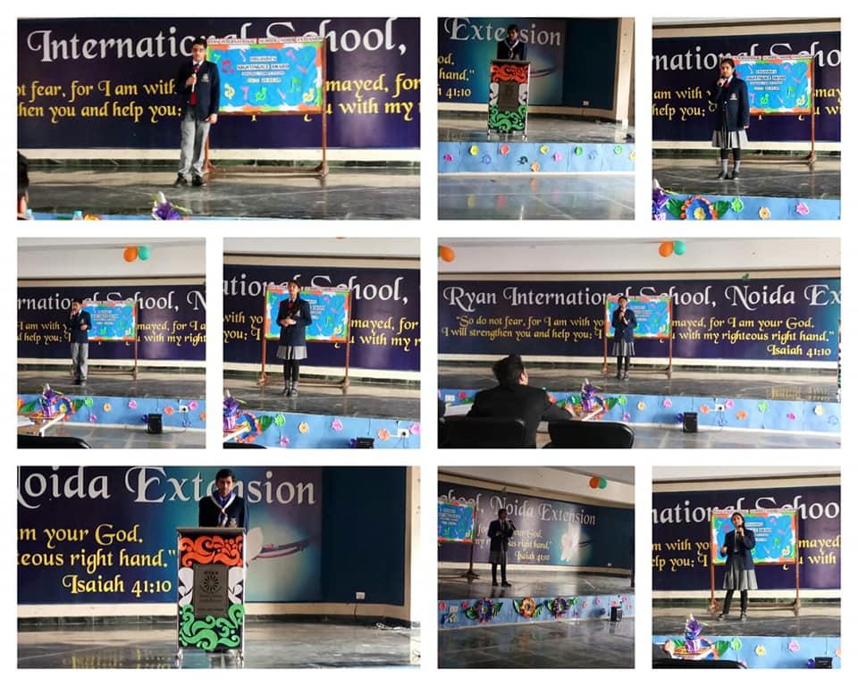 The Nightingale Singing Competition - Ryan International School, Noida Extention