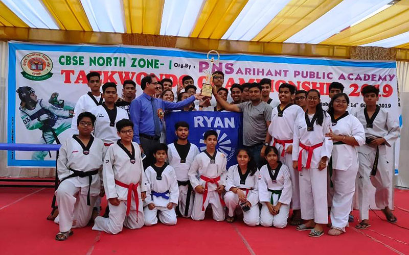 Zonal Taekwondo Tournament - Ryan International School Greater Noida - Ryan Group