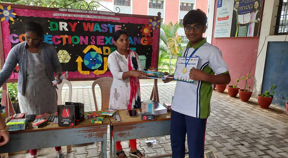 The Dry Waste Collection and Exchange Drive