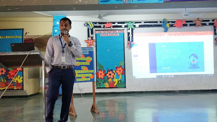 Cyber Security Workshop - Ryan International School, Dasna