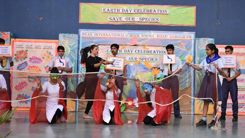 Earth Day - Ryan International School, Bhondsi, Gurgaon