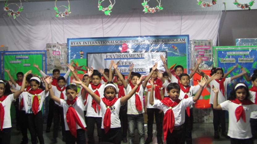 Environment Month - Ryan International School, Bhondsi, Gurgaon