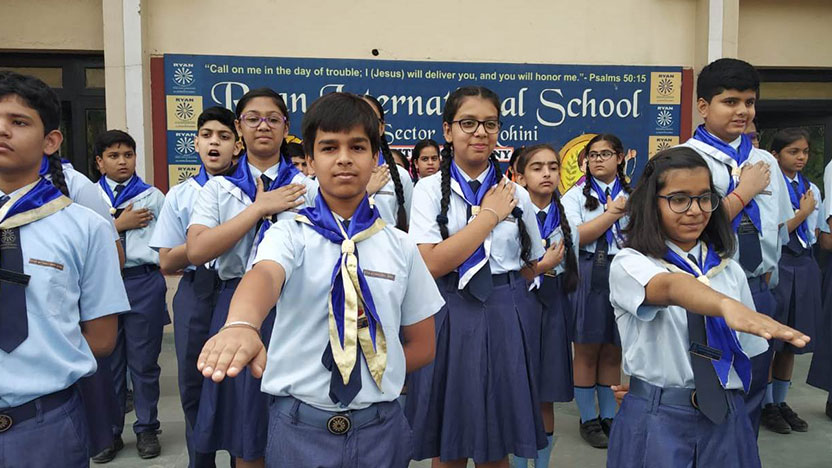 Investiture Ceremony- Ryan International School, Rohini Sec 11, G-2