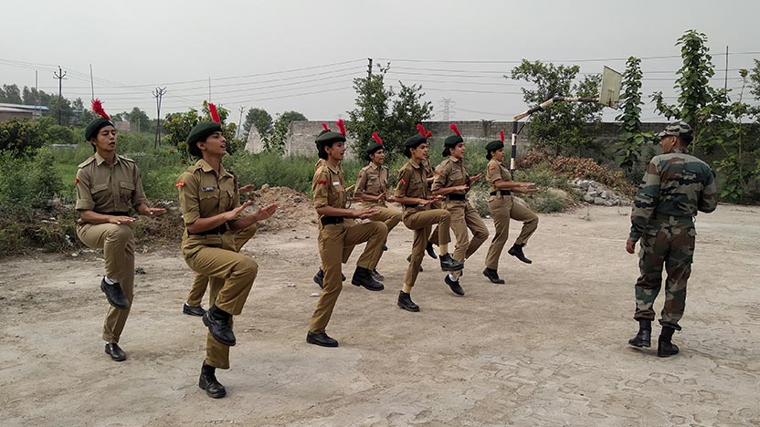 National Cadet Corps - National Integration Awareness Camp - Ryan International School, Dasna