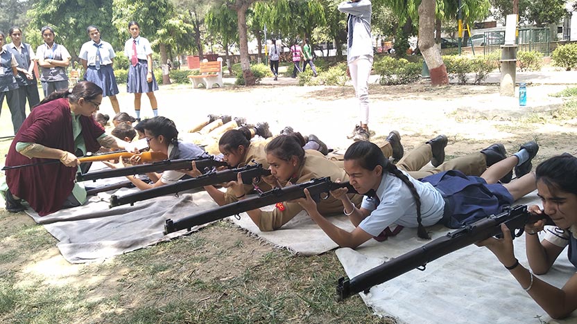 National Cadet Corps - National Integration Awareness Camp - Ryan International School, Dasna