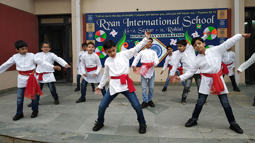 Republic Day - Ryan International School, Rohini Sec 11, G-2