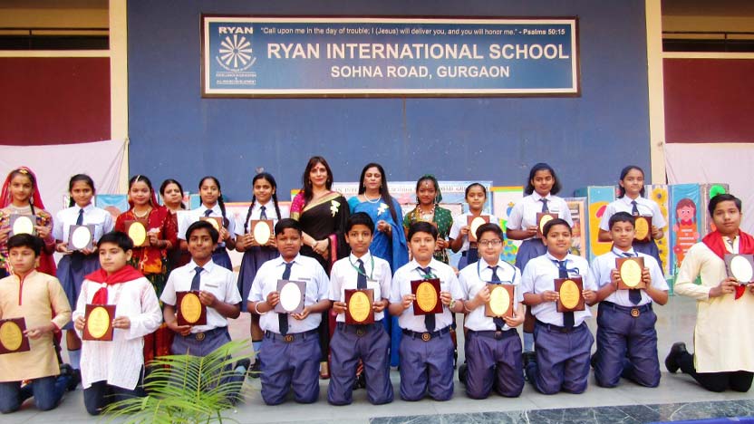 Scholar Badge Ceremony - Ryan International School, Bhondsi, Gurgaon