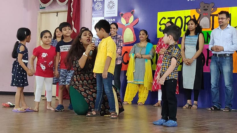 Story telling - Ryan International School, Kharghar