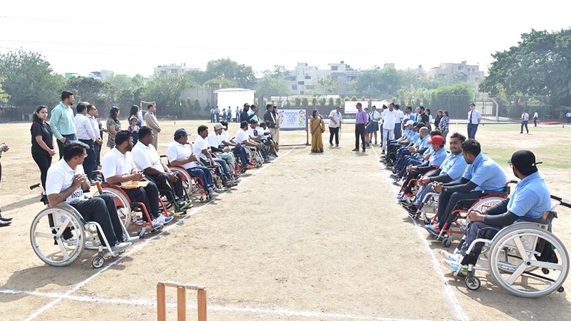 CHALLENGER CUP WHEELCHAIR CRICKET MATCH