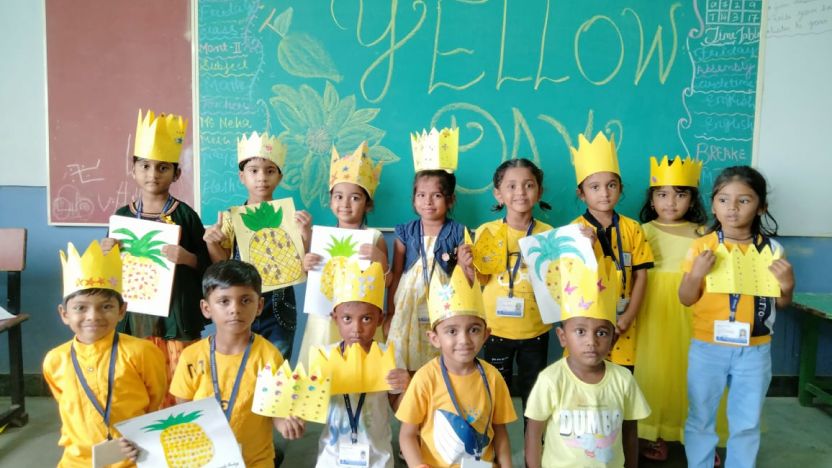 Yellow Day Celebration at RIS, Masma