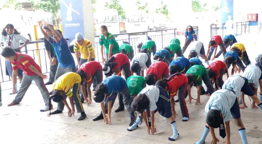 Health and Wellness Club Yoga - Grades I to VII, Ryan International School, Dombivli