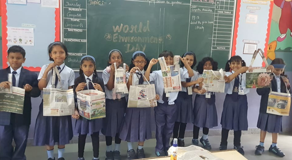 News Paper Bag Making Activity News Paper Bag Making Activity