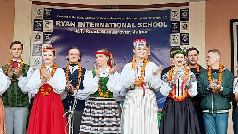 Cultural Exchange - Ryan International School, Jaipur