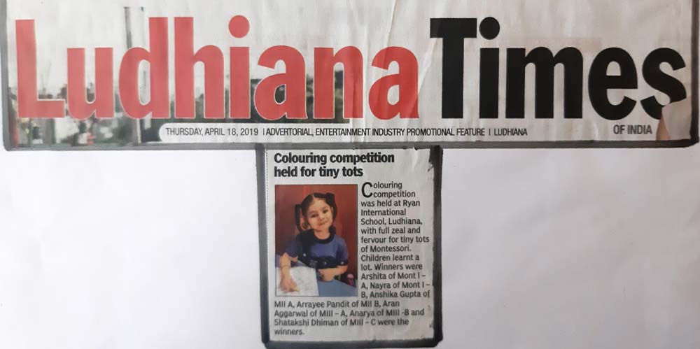 Colouring Competition - Ludhiana Times