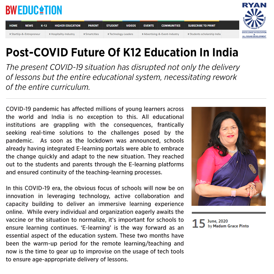 Post-COVID Future Of K12 Education In India