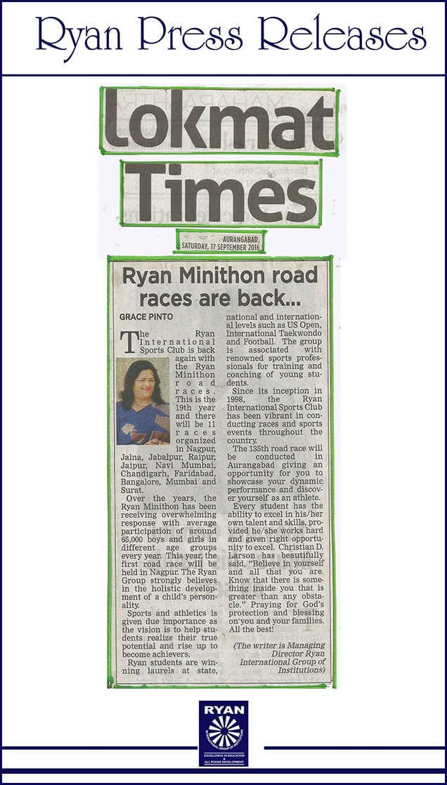 Ryan minithon road races are back