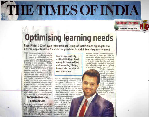 Press Clip: TIMES OF INDIA
