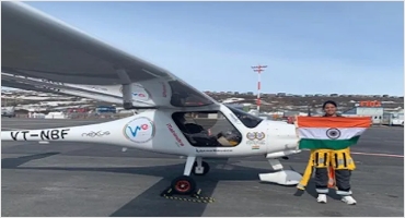 Mumbai-based Aarohi Pandit is world's first woman to fly solo across Atlantic Ocean in Light Sport Aircraft