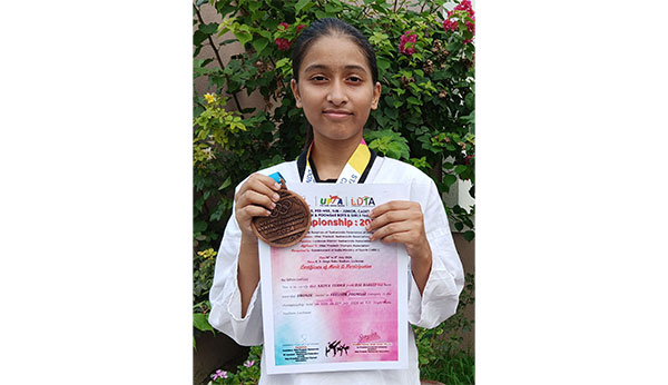 Fresher Kyorugi Taekwondo Championship – Bronze Medal