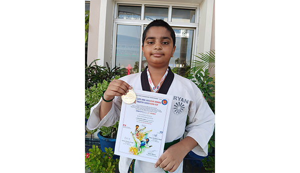 Open State Taekwondo Championship – Silver Medal