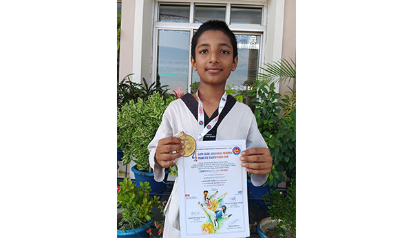 Open State Taekwondo Championship – Gold Medal