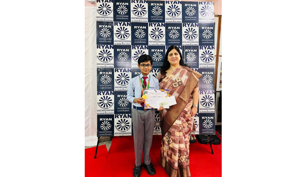 Performance at Delhi State Semi Classical Vocal Competition - Ryan International School Mayur Vihar, Delhi