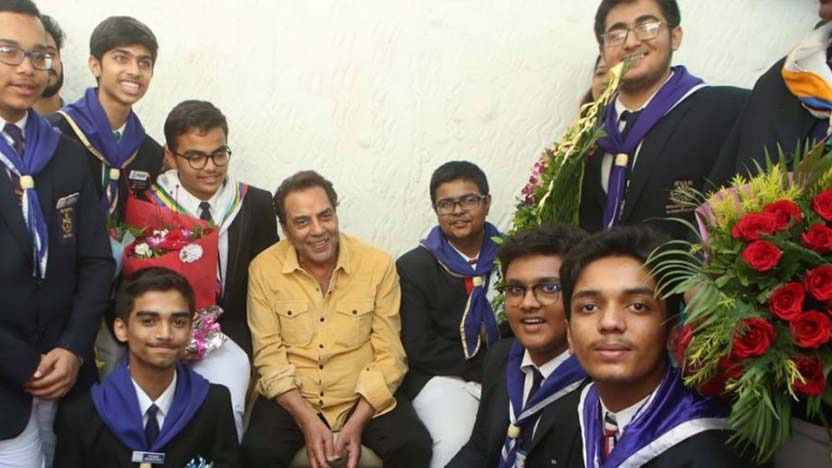 Dharmendra Ji’s Birthday Visit - Ryan International School, Kandivali East