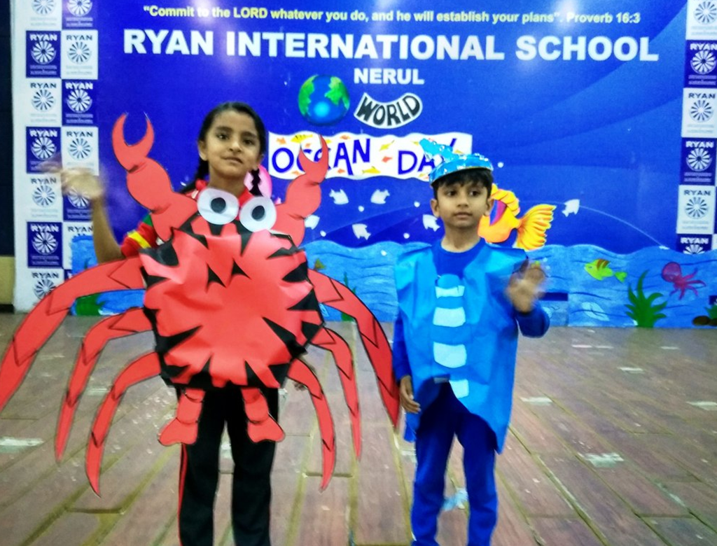 WORLD OCEAN DAY - Ryan International School, Nerul