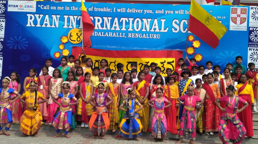 Kannada Rajyotsava - Ryan International School Kundalahalli - Ryan Group