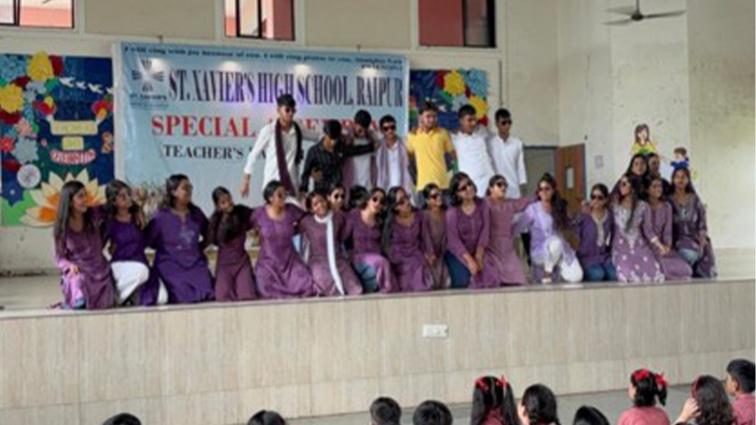Teachers’ day was celebrated  in school on 5th  September, 2025.