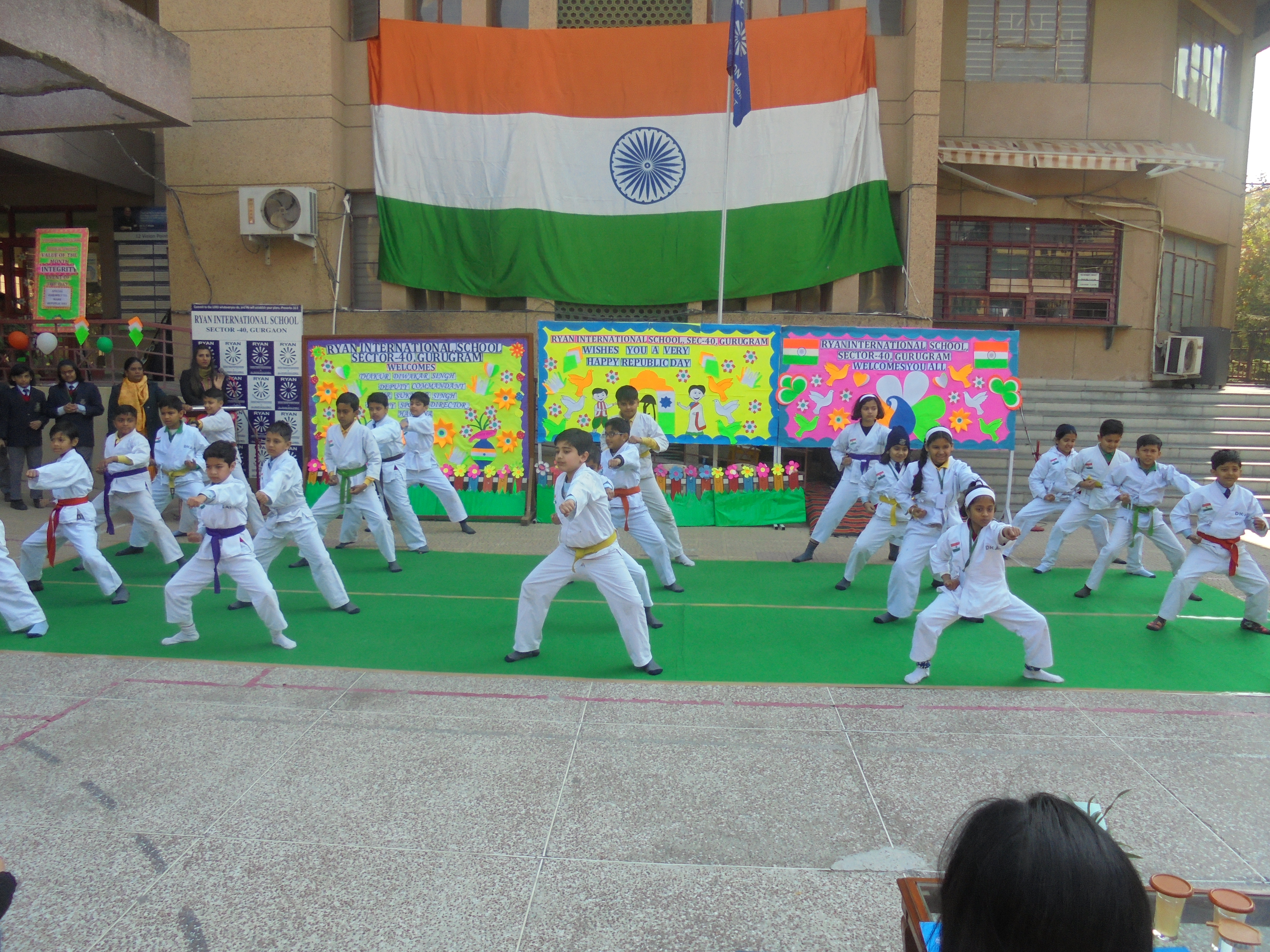 Republic Day - Ryan International School, Sector 40 , Gurgaon