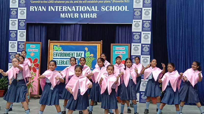 Environment Month Celebration - Ryan International School, Mayur Vihar