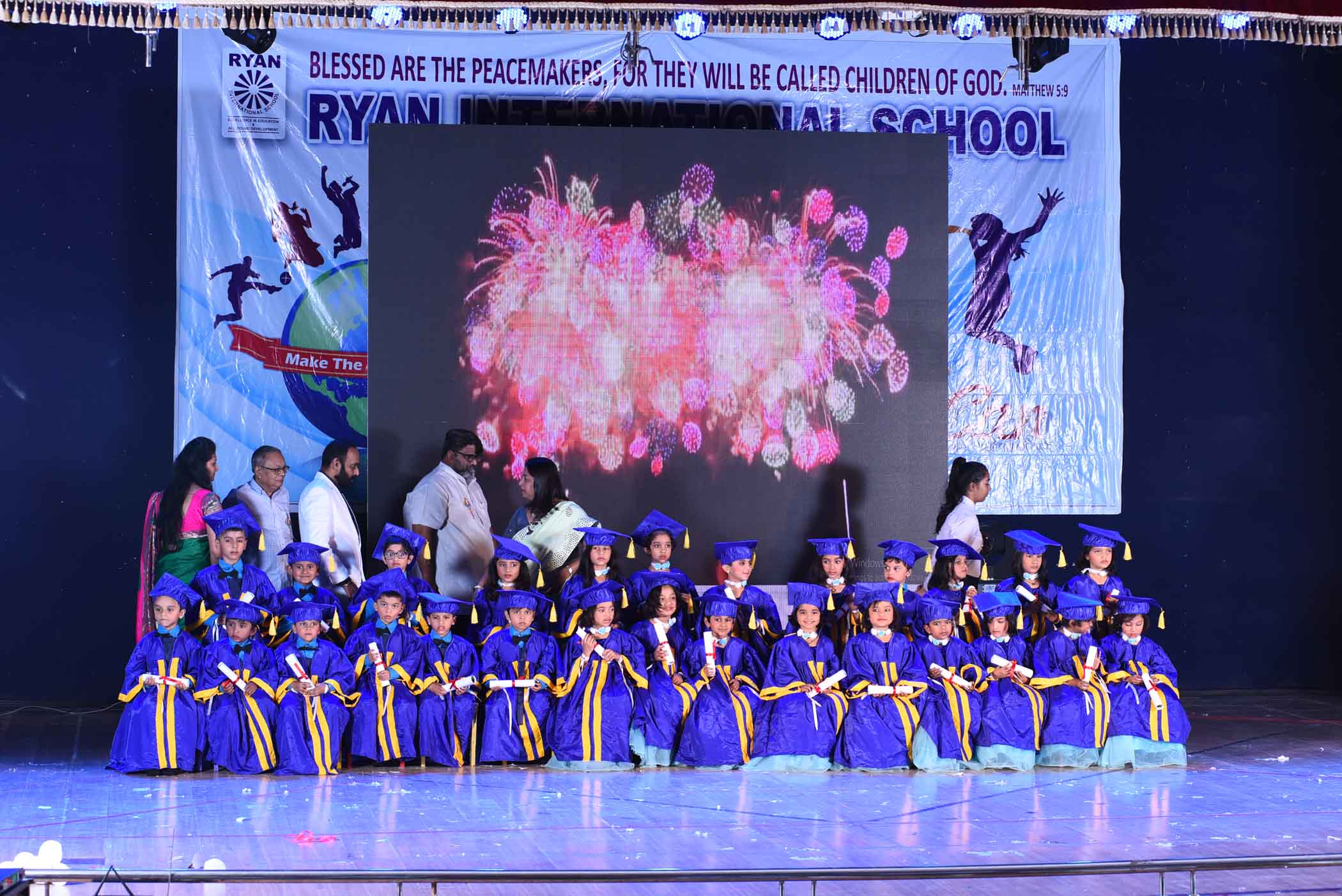 Graduation Day Ceremony of Montessori students - Ryan International School, MIDC Nagpur