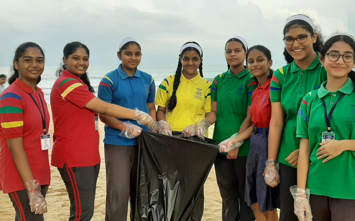 World Environment Day : Beach clean-up drive