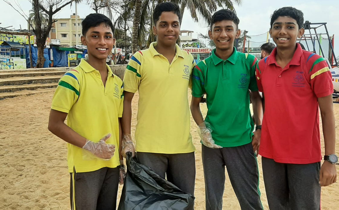 World Environment Day : Beach clean-up drive