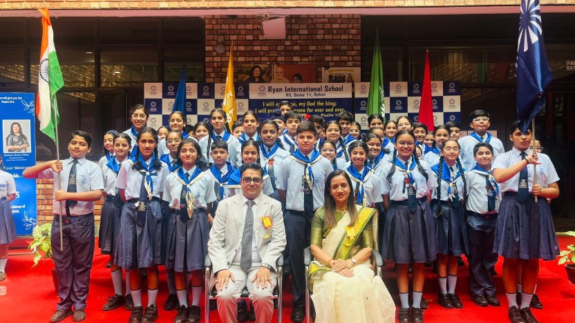 Investiture Ceremony - Ryan International School, Rohini Sec 11, H3